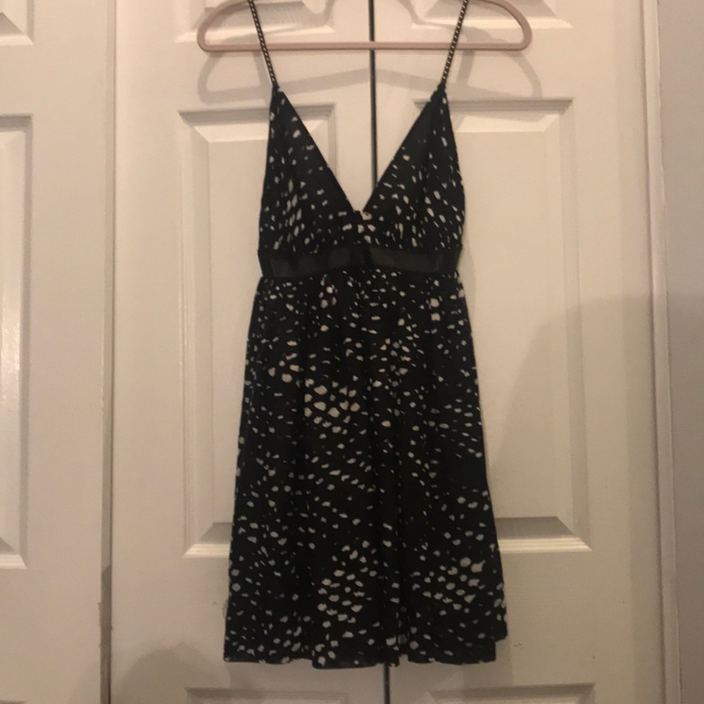 Juicy Couture Bird collection black dress size 0